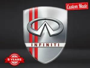Infiniti Domes Emblem Edles Finish Top Dome Labels